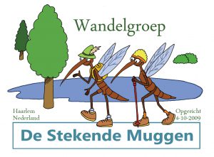 de stekend muggen illustratie logo